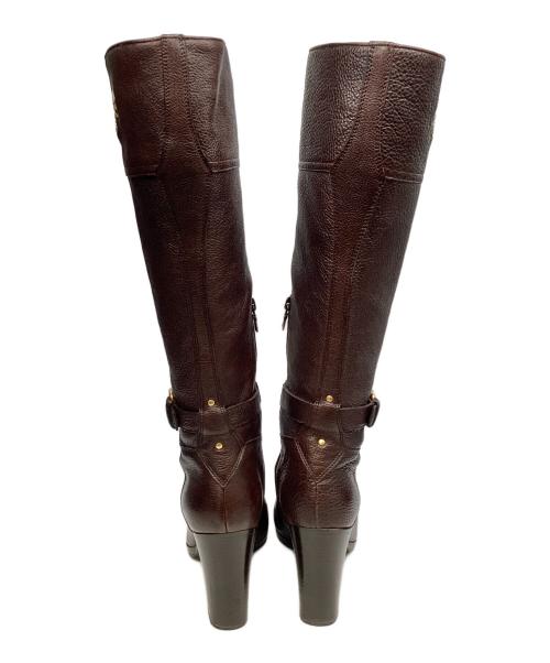 PRADA（プラダ）PRADA (プラダ) ロングブーツ ブラウン サイズ:38の古着・服飾アイテム
