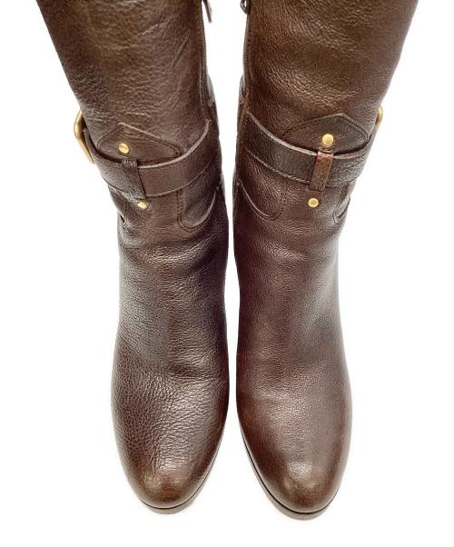PRADA（プラダ）PRADA (プラダ) ロングブーツ ブラウン サイズ:38の古着・服飾アイテム