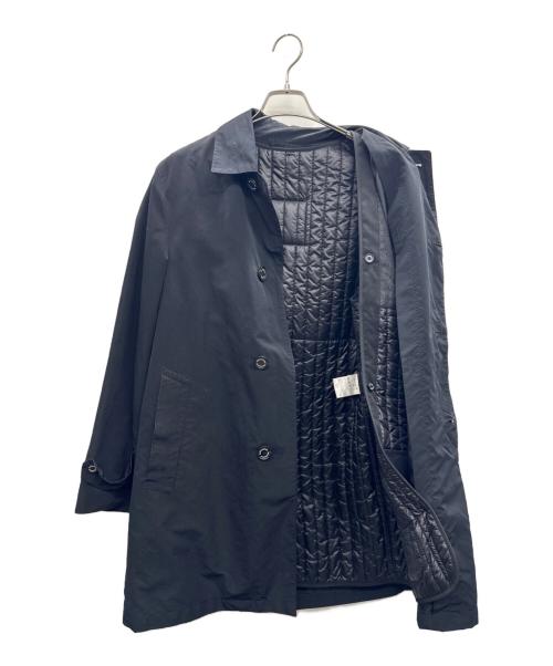 MACKINTOSH PHILOSOPHY（マッキントッシュ フィロソフィー）MACKINTOSH PHILOSOPHY (マッキントッシュ フィロソフィー) ライナー付ステンカラーコート ブラック サイズ:38の古着・服飾アイテム