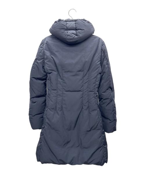MONCLER（モンクレール）MONCLER (モンクレール) ロングダウンジャケット ネイビー サイズ:１の古着・服飾アイテム