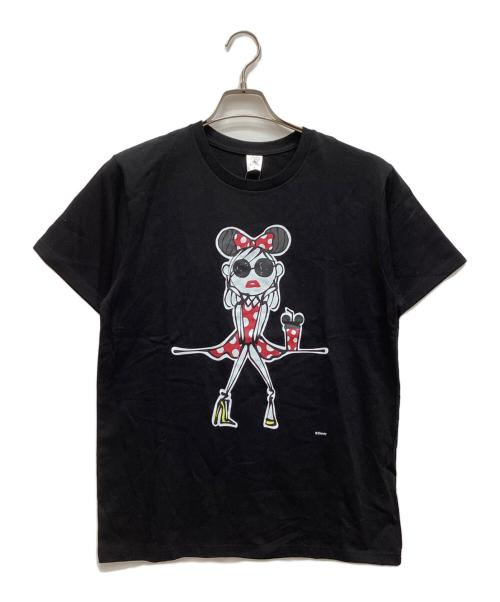 DISNEY（ディズニー）DISNEY (ディズニー) 半袖カットソー ブラック サイズ:Mの古着・服飾アイテム