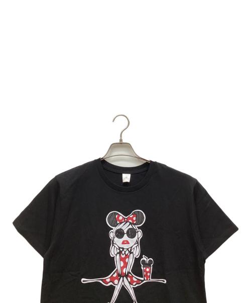 DISNEY（ディズニー）DISNEY (ディズニー) 半袖カットソー ブラック サイズ:Mの古着・服飾アイテム
