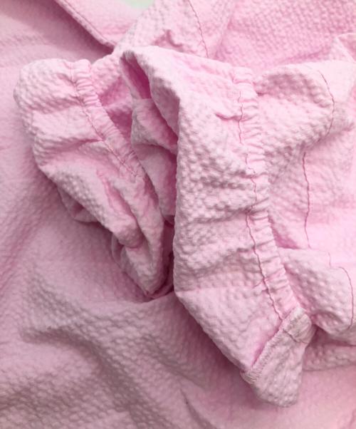 Adam et Rope（アダム エ ロペ）Adam et Rope (アダム エ ロペ) 半袖ブラウス ピンク サイズ:Free 未使用品の古着・服飾アイテム