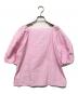 Adam et Rope (アダム エ ロペ) 半袖ブラウス ピンク サイズ:Free 未使用品：4000円