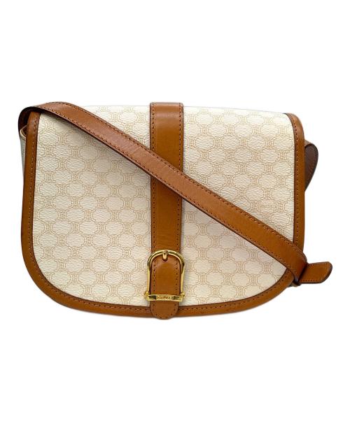 CELINE（セリーヌ）CELINE (セリーヌ) ショルダーポーチ ホワイトの古着・服飾アイテム