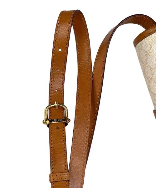 CELINE（セリーヌ）CELINE (セリーヌ) ショルダーポーチ ホワイトの古着・服飾アイテム