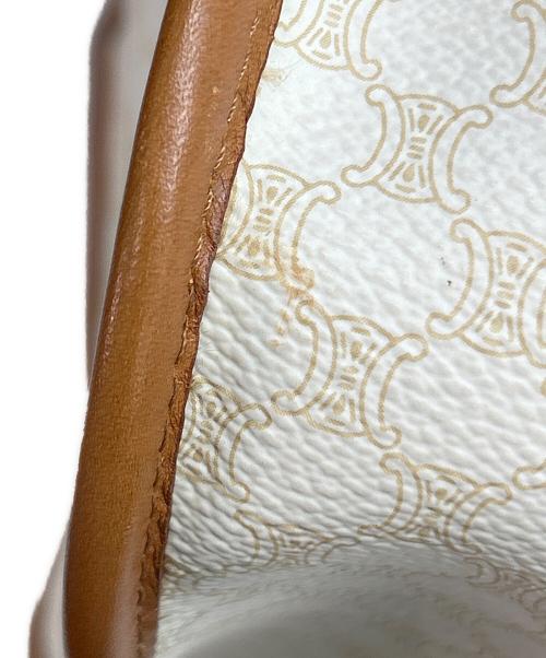 CELINE（セリーヌ）CELINE (セリーヌ) ショルダーポーチ ホワイトの古着・服飾アイテム