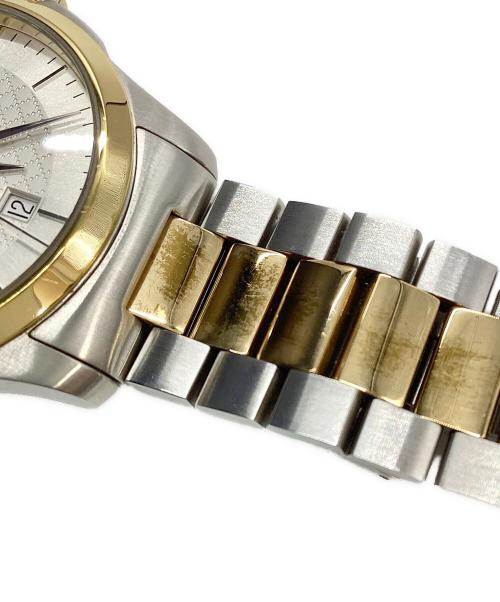 GUCCI（グッチ）GUCCI (グッチ) Gタイムレス デイト コンビ ホワイトの古着・服飾アイテム