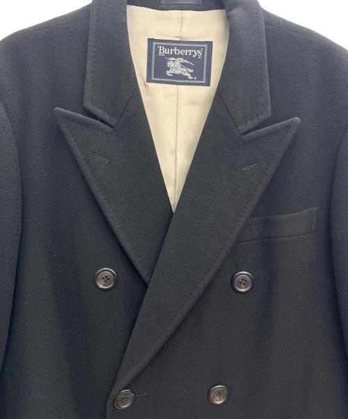 Burberry's（バーバリー）Burberry's (バーバリーズ) ウール混コート ブラック サイズ:　の古着・服飾アイテム