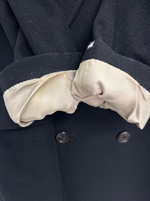 Burberry's（バーバリー）Burberry's (バーバリーズ) ウール混コート ブラック サイズ:　の古着・服飾アイテム