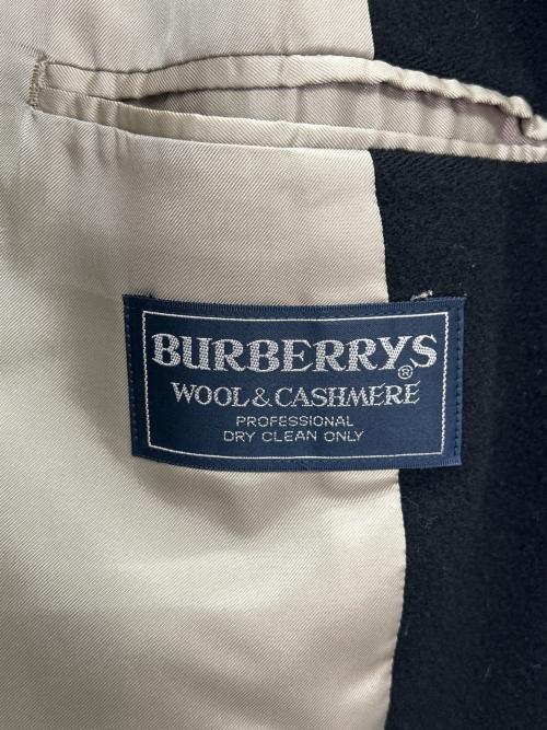 Burberry's（バーバリー）Burberry's (バーバリーズ) ウール混コート ブラック サイズ:　の古着・服飾アイテム