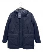 Aquascutumアクアスキュータム）の古着「ダウンジャケット」｜ネイビー