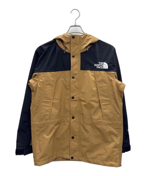 THE NORTH FACE（ザ ノース フェイス）THE NORTH FACE (ザ ノース フェイス) マウンテンライトジャケット ブラウン×ブラック サイズ:Mの古着・服飾アイテム