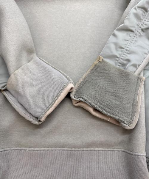 sacai（サカイ）sacai (サカイ) Sponge Sweat x Nylon Twill Pullover カーキ サイズ:1の古着・服飾アイテム