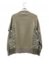 sacai (サカイ) Sponge Sweat x Nylon Twill Pullover カーキ サイズ:1：18000円
