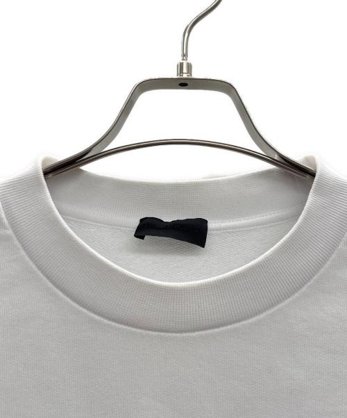 MONCLER（モンクレール）MONCLER (モンクレール) クルーネックスウェット ホワイト サイズ:Lの古着・服飾アイテム