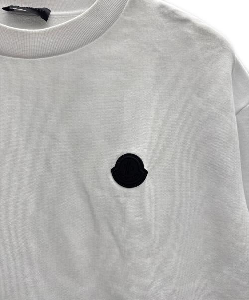 MONCLER（モンクレール）MONCLER (モンクレール) クルーネックスウェット ホワイト サイズ:Lの古着・服飾アイテム
