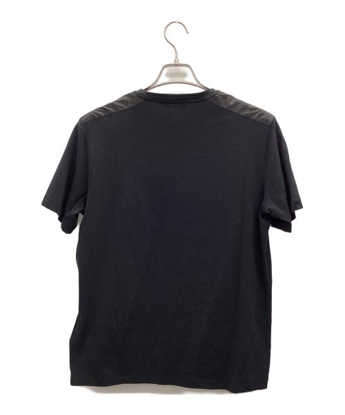 PRADA（プラダ）PRADA (プラダ) トライアングルロゴプリントカットソー ブラック サイズ:Lの古着・服飾アイテム