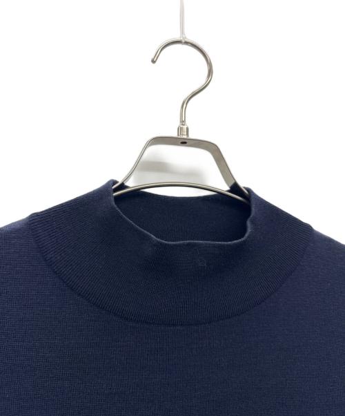 Christian Dior（クリスチャン ディオール）Christian Dior (クリスチャン ディオール) モックネックニット ネイビー サイズ:Lの古着・服飾アイテム