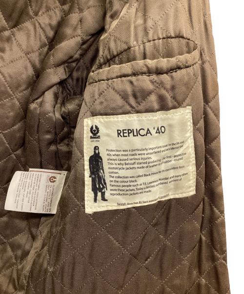 BELLSTAFF（ベルスタッフ）BELLSTAFF (ベルスタッフ) ライダースジャケット REPLICA'40 ブラウン サイズ:Mの古着・服飾アイテム