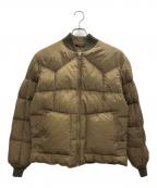 Schottショット）の古着「キルティングダウンブルゾン」｜ブラウン
