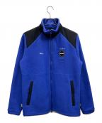 F.C.R.B.エフシーレアルブリストル）の古着「フリースジャケット」｜ブルー×ブラック