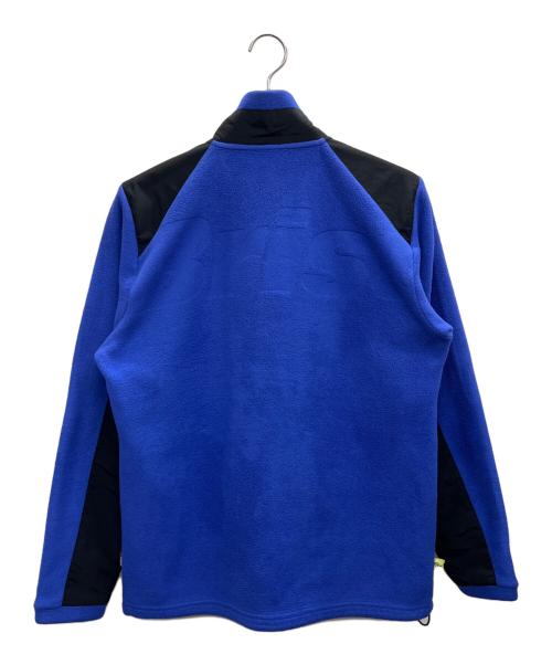 F.C.R.B.（エフシーレアルブリストル）F.C.R.B. (エフシーレアルブリストル) フリースジャケット ブルー×ブラック サイズ:Mの古着・服飾アイテム