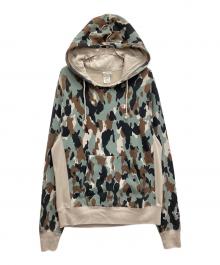 Champion REVERSE WEAVE（チャンピオン リバース ウィーブ）の古着「パーカー」｜グリーン