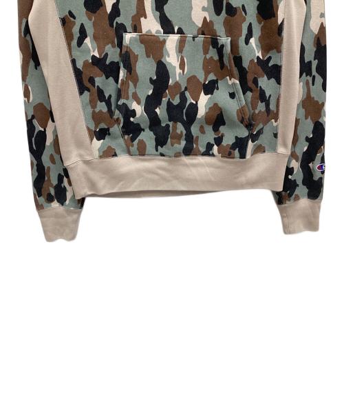 Champion REVERSE WEAVE（チャンピオン リバース ウィーブ）Champion REVERSE WEAVE (チャンピオン リバース ウィーブ) パーカー グリーン サイズ:2XLの古着・服飾アイテム