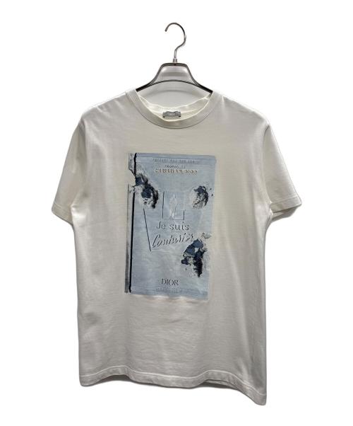 Christian Dior（クリスチャン ディオール）Christian Dior (クリスチャン ディオール) DANIEL ARSHAMプリントTシャツ ホワイト サイズ:Mの古着・服飾アイテム