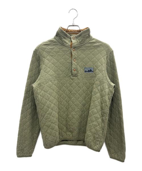 Patagonia（パタゴニア）Patagonia (パタゴニア) ダイヤモンドキルトスナップT グリーン サイズ:Sの古着・服飾アイテム