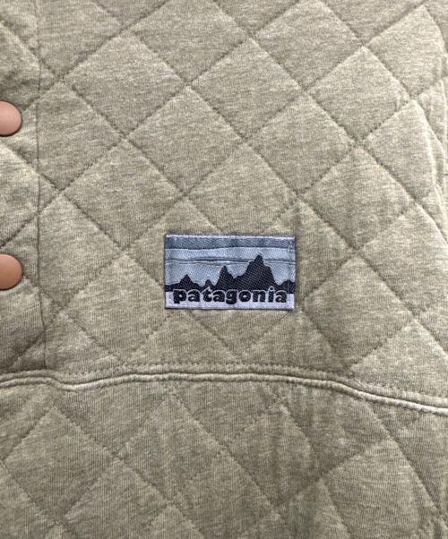 Patagonia（パタゴニア）Patagonia (パタゴニア) ダイヤモンドキルトスナップT グリーン サイズ:Sの古着・服飾アイテム