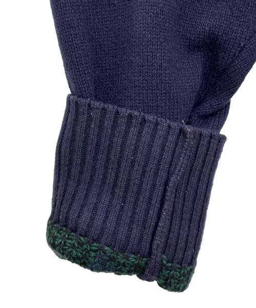 sacai（サカイ）sacai (サカイ) sacai(サカイ) ニットパーカー ネイビー サイズ:1の古着・服飾アイテム