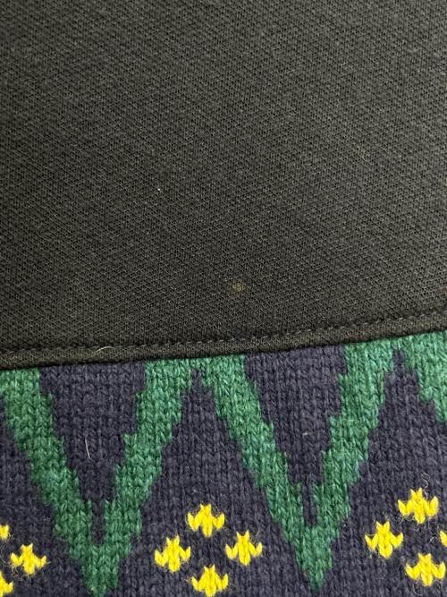 sacai（サカイ）sacai (サカイ) sacai(サカイ) ニットパーカー ネイビー サイズ:1の古着・服飾アイテム