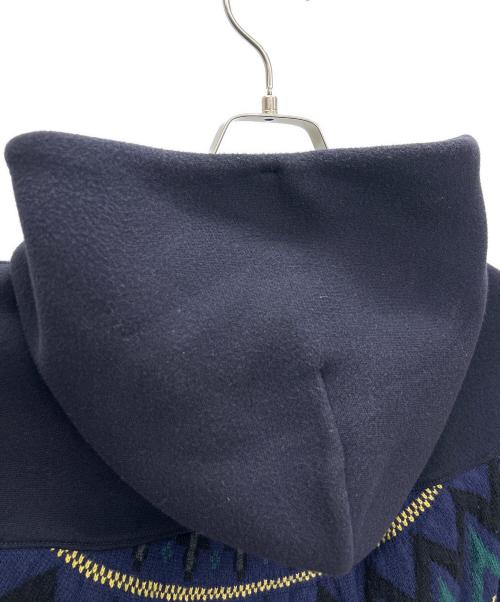 sacai（サカイ）sacai (サカイ) sacai(サカイ) ニットパーカー ネイビー サイズ:1の古着・服飾アイテム