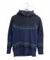 sacai（サカイ）の古着「sacai(サカイ) ニットパーカー」｜ネイビー