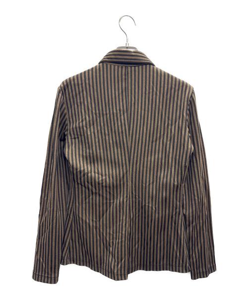FENDI（フェンディ）FENDI (フェンディ) 長袖シャツ ブラウン×ブラック サイズ:44の古着・服飾アイテム