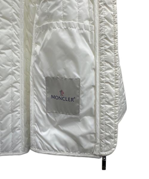 MONCLER（モンクレール）MONCLER (モンクレール) 中綿ジャケット ホワイト サイズ:164の古着・服飾アイテム