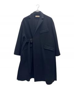 中古・古着通販】CULLNI (クルニ) サイドスリットライダースコート