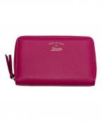 GUCCIグッチ）の古着「ラウンドジップウォレット」｜ピンク