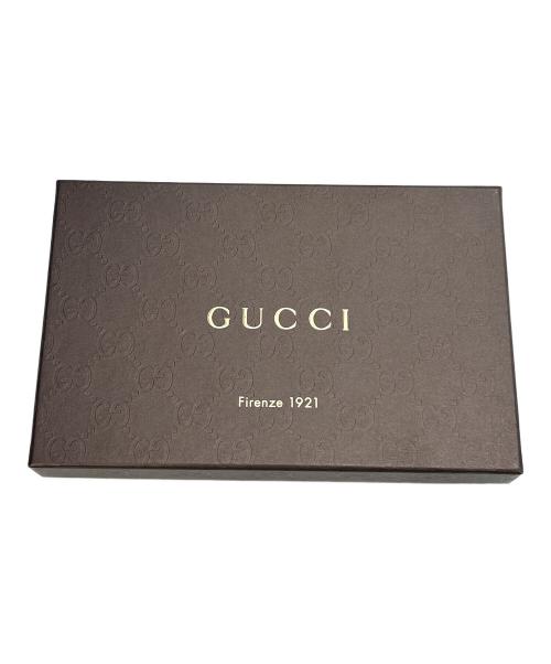 GUCCI（グッチ）GUCCI (グッチ) ラウンドジップウォレット ピンクの古着・服飾アイテム