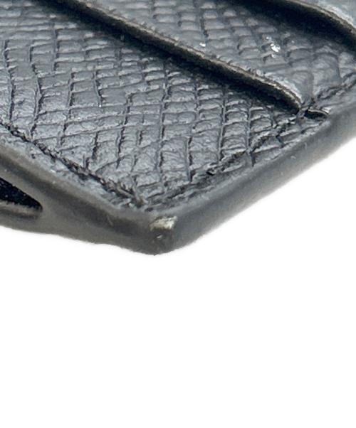 CELINE（セリーヌ）CELINE (セリーヌ) フラグメントケース ジップ付きコンパクト カードホルダー ブラックの古着・服飾アイテム