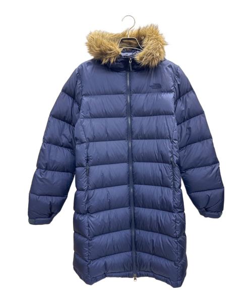 THE NORTH FACE（ザ ノース フェイス）THE NORTH FACE (ザ ノース フェイス) ヌプシダウンロングコート ネイビー サイズ:Lの古着・服飾アイテム