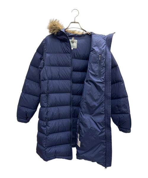 THE NORTH FACE（ザ ノース フェイス）THE NORTH FACE (ザ ノース フェイス) ヌプシダウンロングコート ネイビー サイズ:Lの古着・服飾アイテム