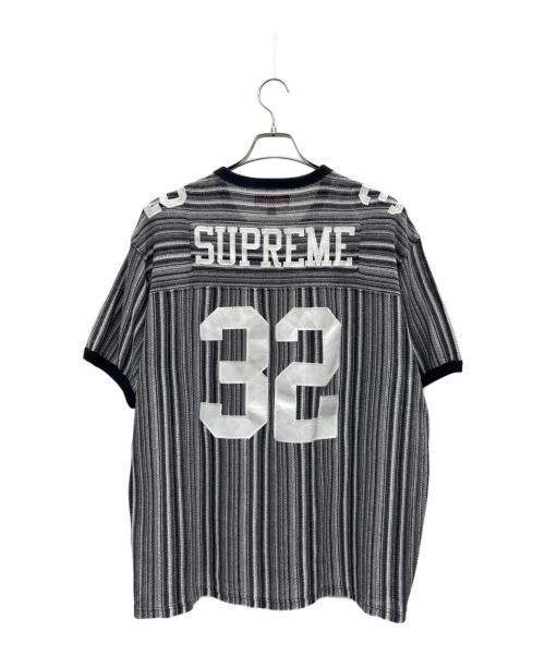 SUPREME（シュプリーム）SUPREME (シュプリーム) Open Knit Football Top グレー サイズ:XLの古着・服飾アイテム