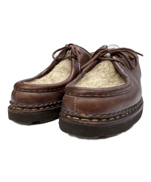 PARABOOT（パラブーツ）PARABOOT (パラブーツ) チロリアンシューズ ブラウン サイズ:26の古着・服飾アイテム