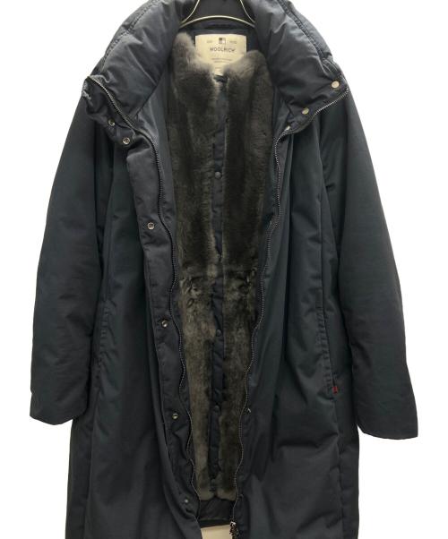WOOLRICH（ウールリッチ）WOOLRICH (ウールリッチ) ダウンコート ネイビー サイズ:Mの古着・服飾アイテム