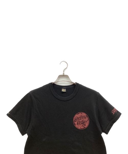 deluxe clothing（デラックスクロージング）deluxe clothing (デラックスクロージング) 半袖カットソー ブラック サイズ:Mの古着・服飾アイテム
