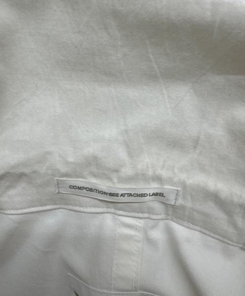 Y's（ワイズ）Y's (ワイズ) ステンカラーコート ホワイト サイズ:2の古着・服飾アイテム