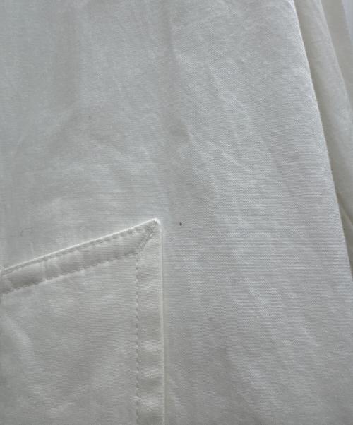 Y's（ワイズ）Y's (ワイズ) ステンカラーコート ホワイト サイズ:2の古着・服飾アイテム